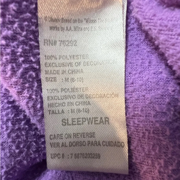 Disney Eeyore Onesie Costume Union Suit Pajamas. Size Medium. - Picture 12 of 13